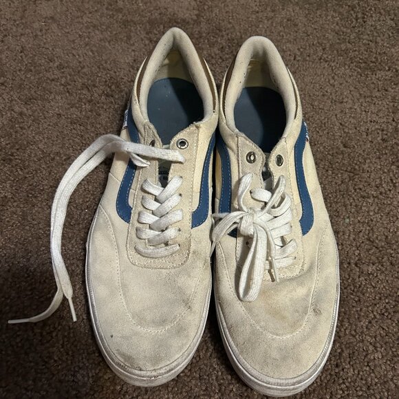Vans Other - VANS Gilbert Crockett Pro 2 UltraCush Mens 11 Beige Blue Suede Streetwear